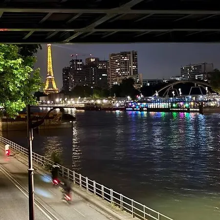 Fantin Latour Cosy Studio 2p Seine & Eiffel Tower Paris
